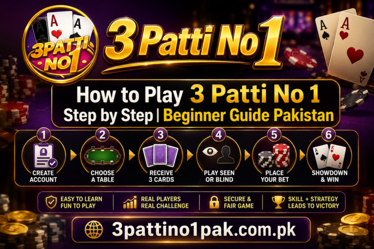 How to Play 3 Patti No 1